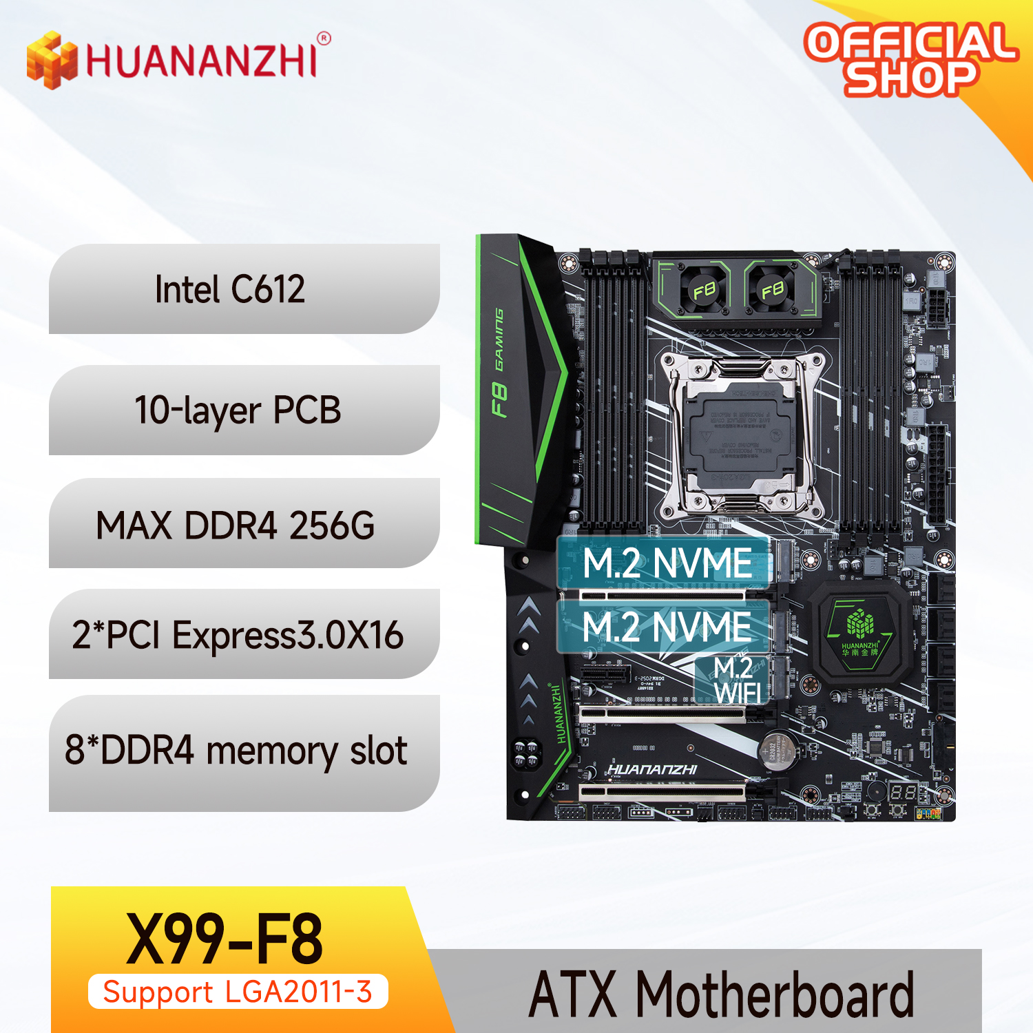 Arcade Z - HUANANZHI X99 F8 LGA 2011-3 XEON