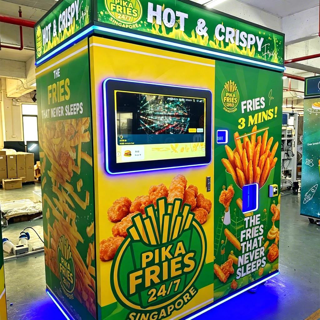 Popcorn Vending Machine - FOODLINE Customized Factory Direct Smart Hot
