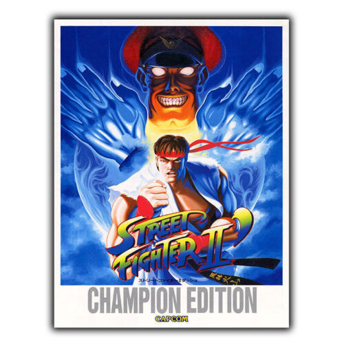 Arcade Games & Vending Llc - STREET FIGHTER 2 METAL SIGN PLAQUE