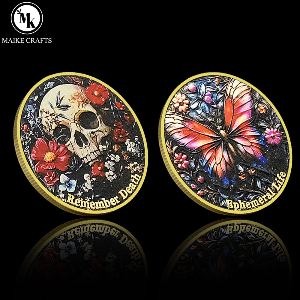 Skull Butterfly Commemorative  - Token Coin Mechanism recensie en prijs