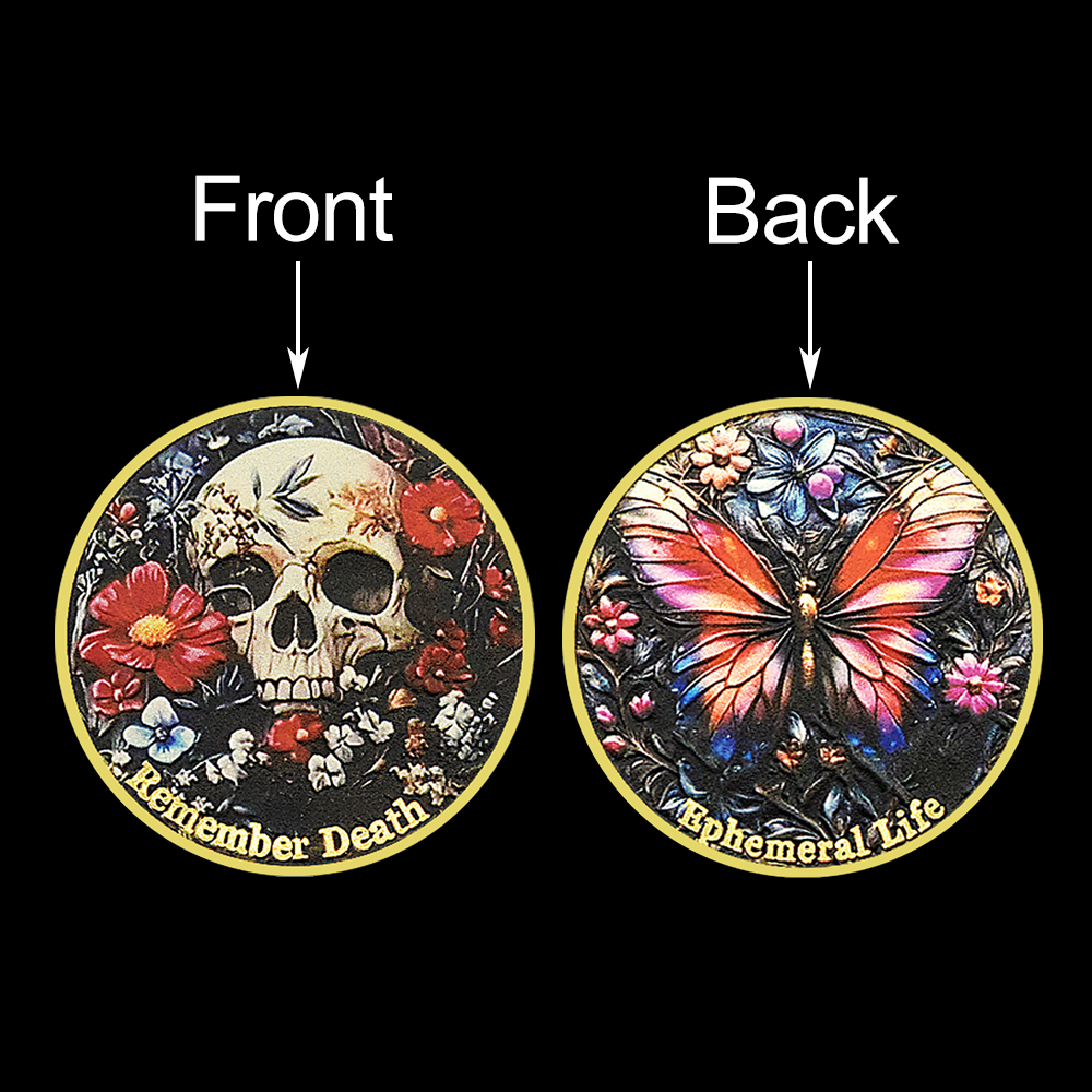 Skull Butterfly Commemorative  - Token Coin Mechanism recensie en prijs