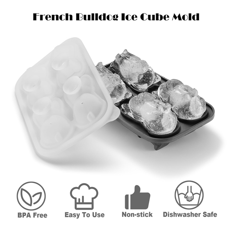 F-F French Bulldog Ice-Cube Mo - Hot Dog Vending Cart recensie en prijs