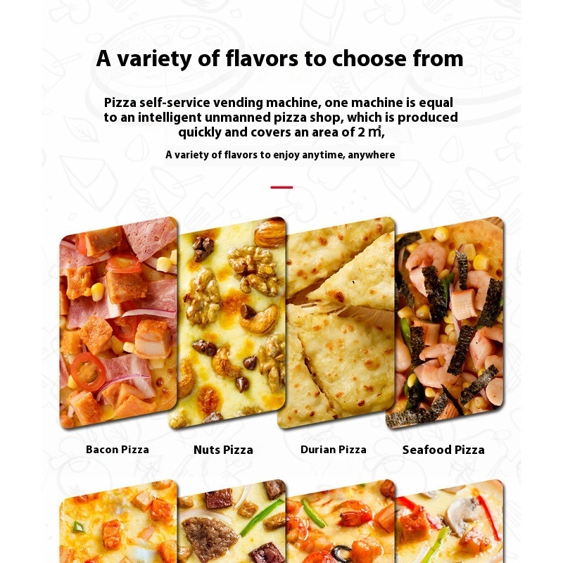 Pizza Vending Machine, Pizza M - Popcorn Vending Machine recensie en prijs