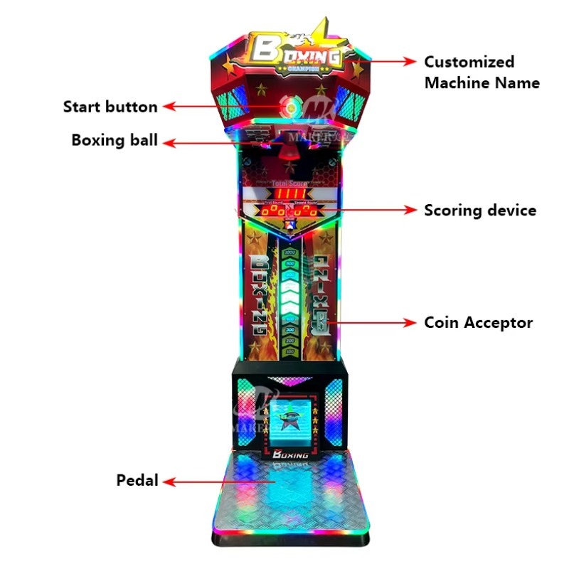 FL Wholesale Coin Operated Gam - Boxing Machine Arcade recensie en prijs