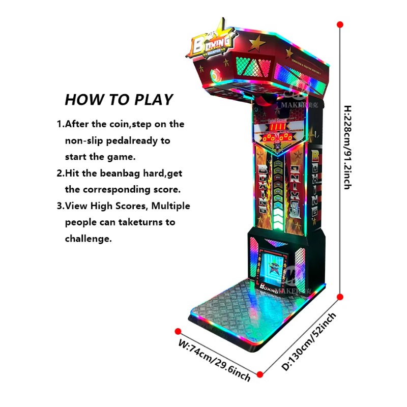 FL Wholesale Coin Operated Gam - Boxing Machine Arcade recensie en prijs
