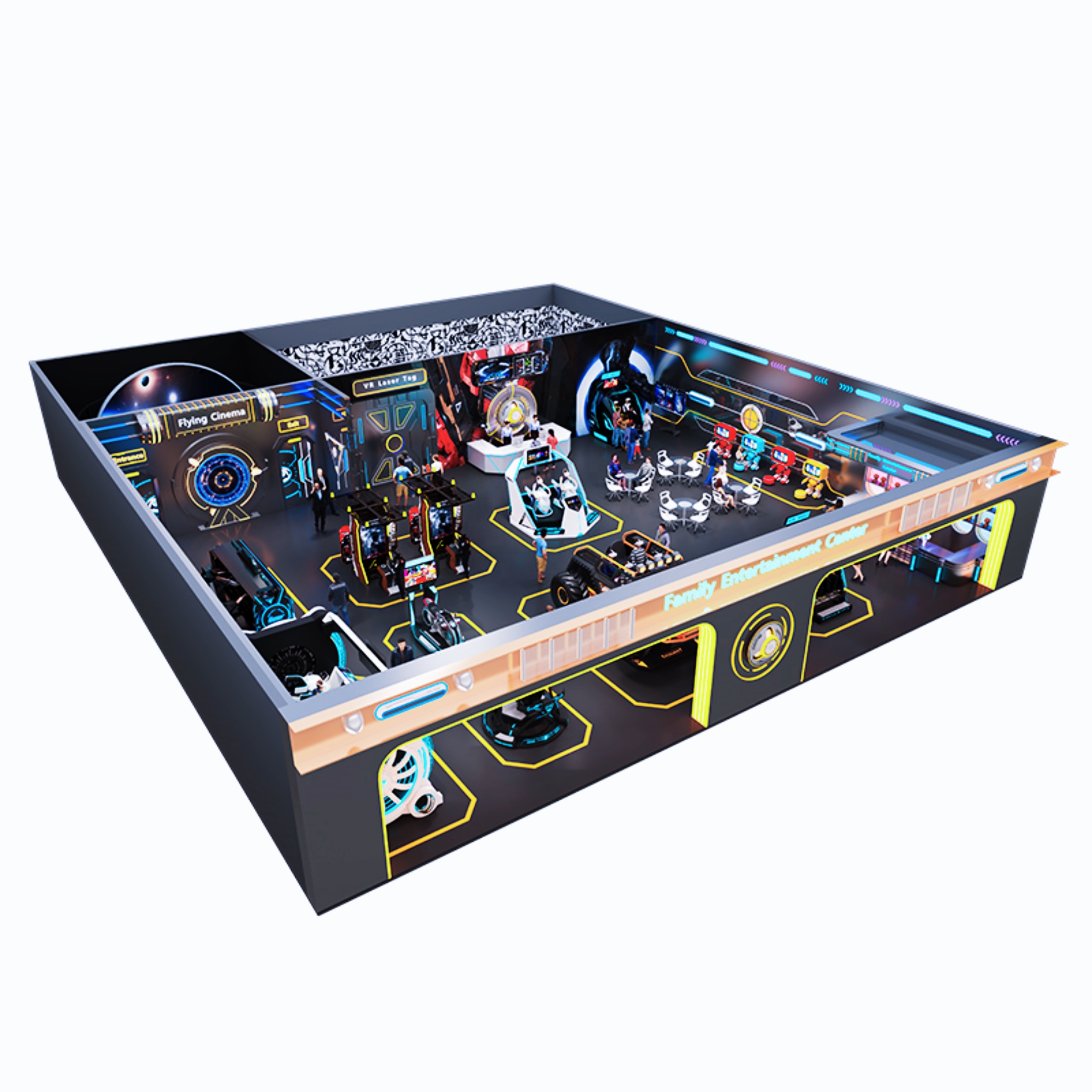 VR Amusement Park 5D 7D 9D Arc - Arcade Games & Vending Llc recensie en prijs