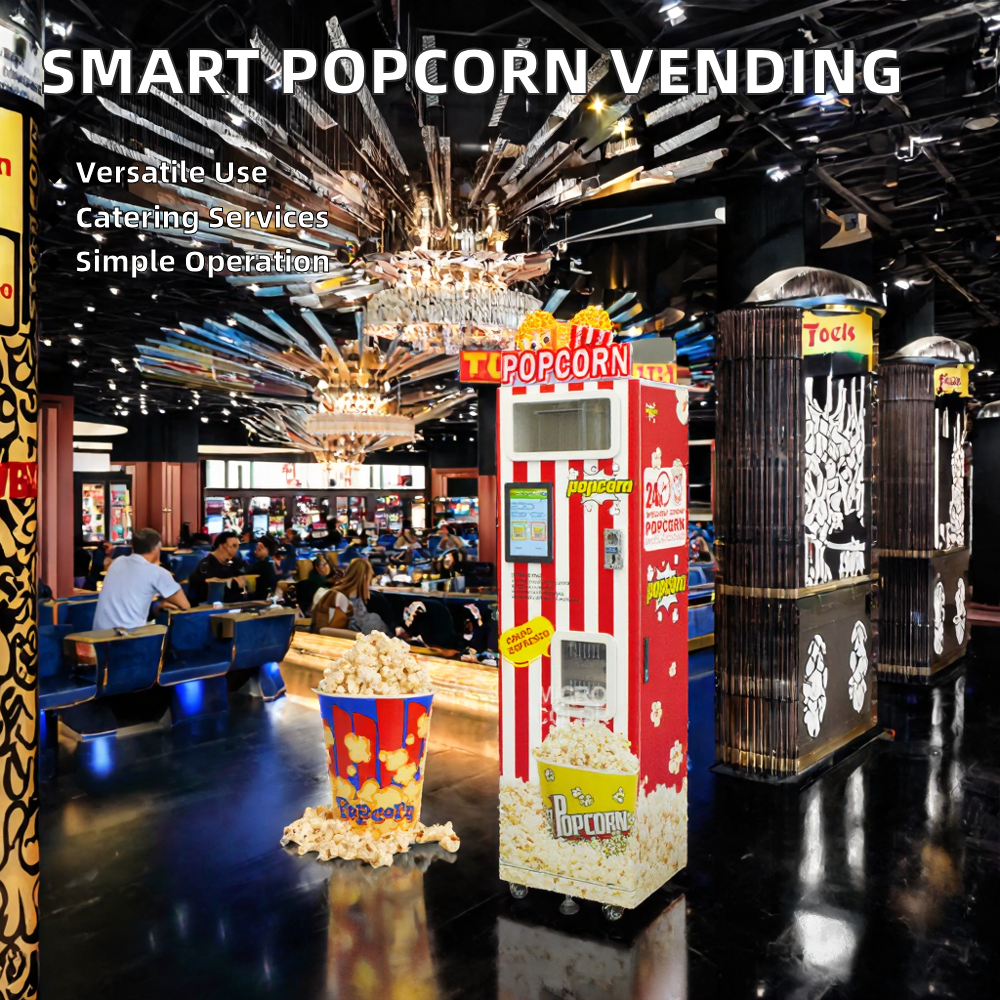 Full Automatic  Commercial Pop - Popcorn Vending Machine recensie en prijs