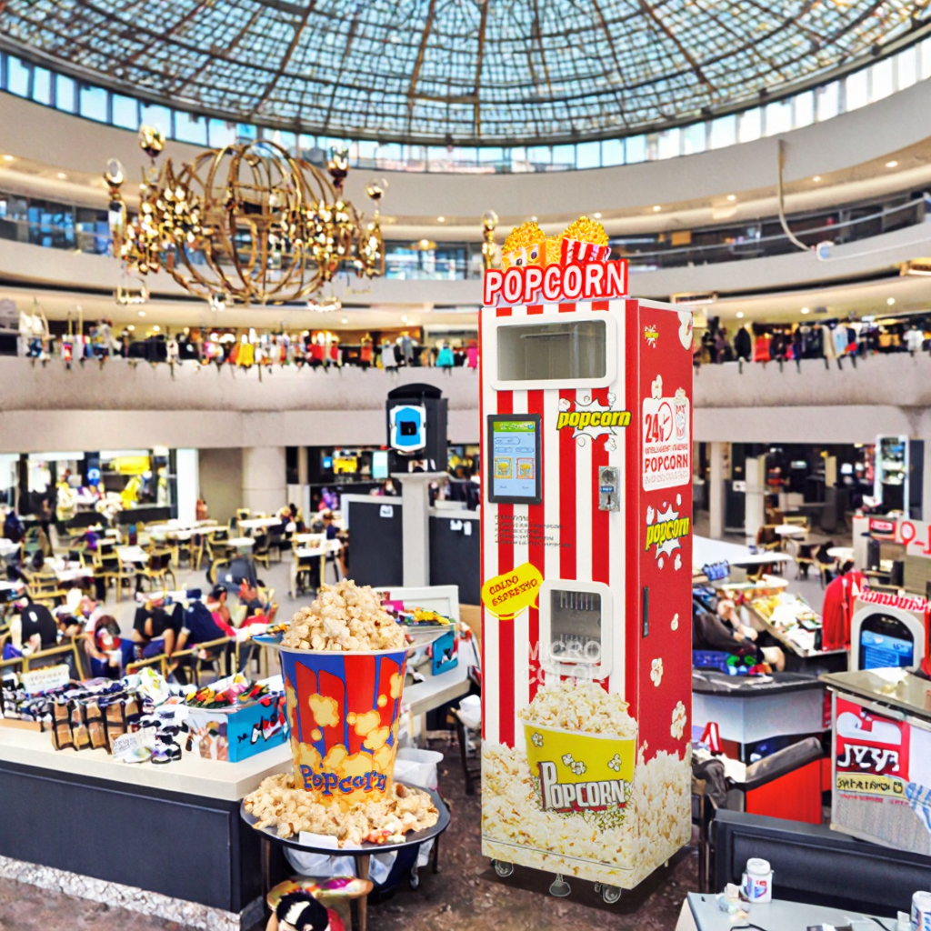Full Automatic  Commercial Pop - Popcorn Vending Machine recensie en prijs