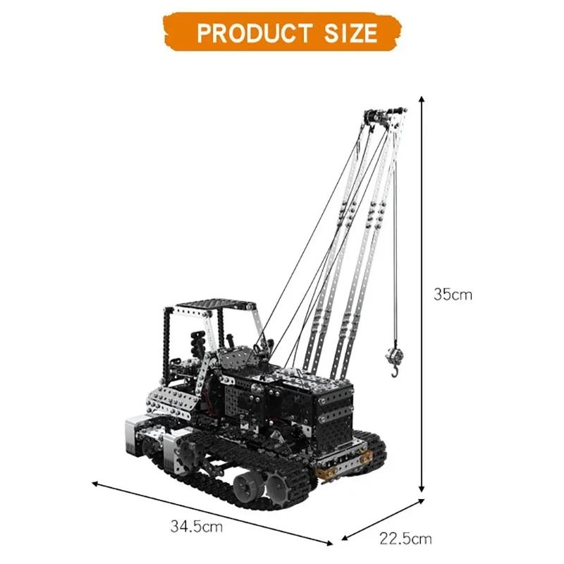 DIY Metal RC Crane Electric Ho - Claw Crane Machine recensie en prijs
