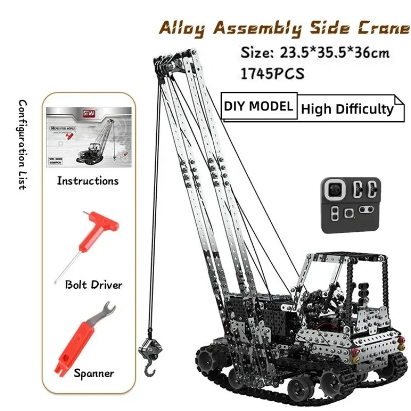 DIY Metal RC Crane Electric Ho - Claw Crane Machine recensie en prijs