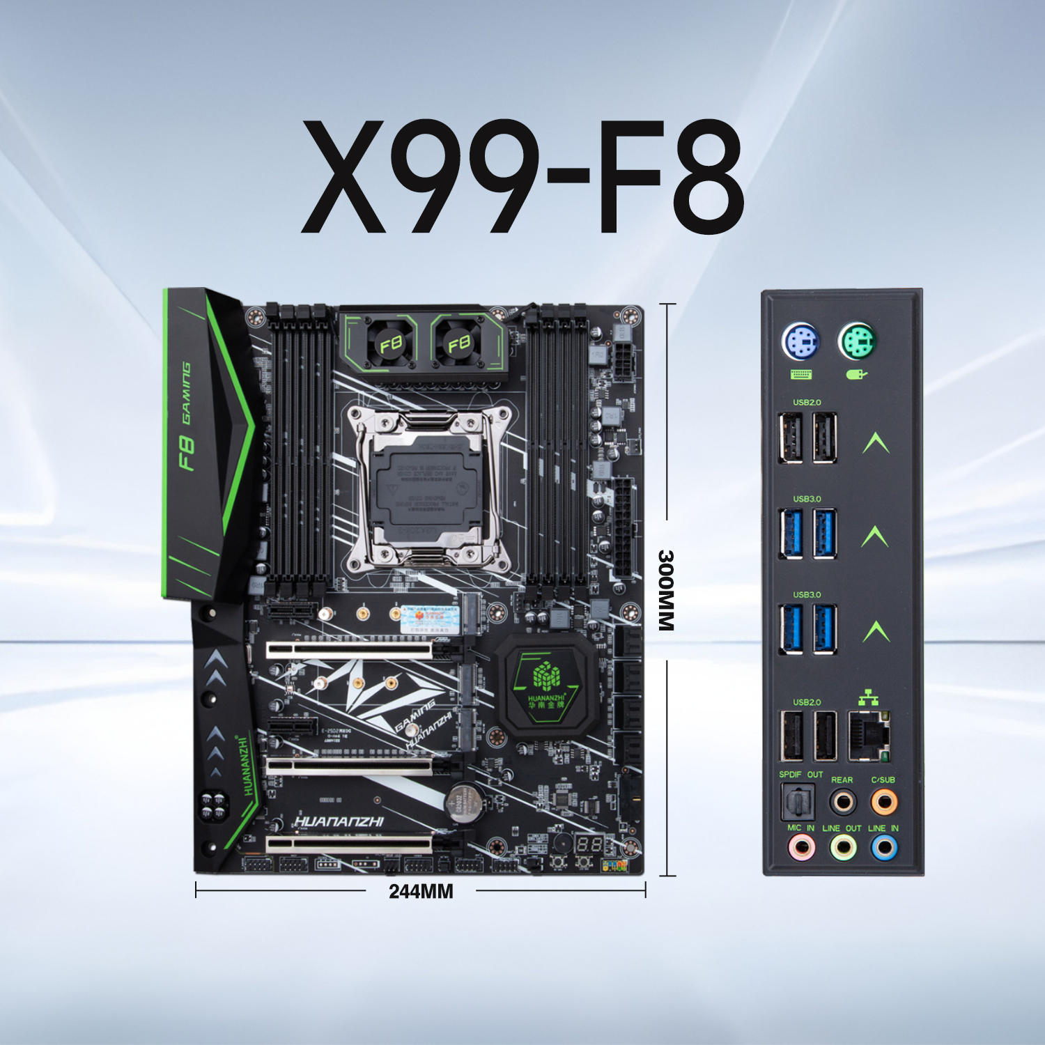 HUANANZHI X99 F8 LGA 2011-3 XE - Arcade Z recensie en prijs