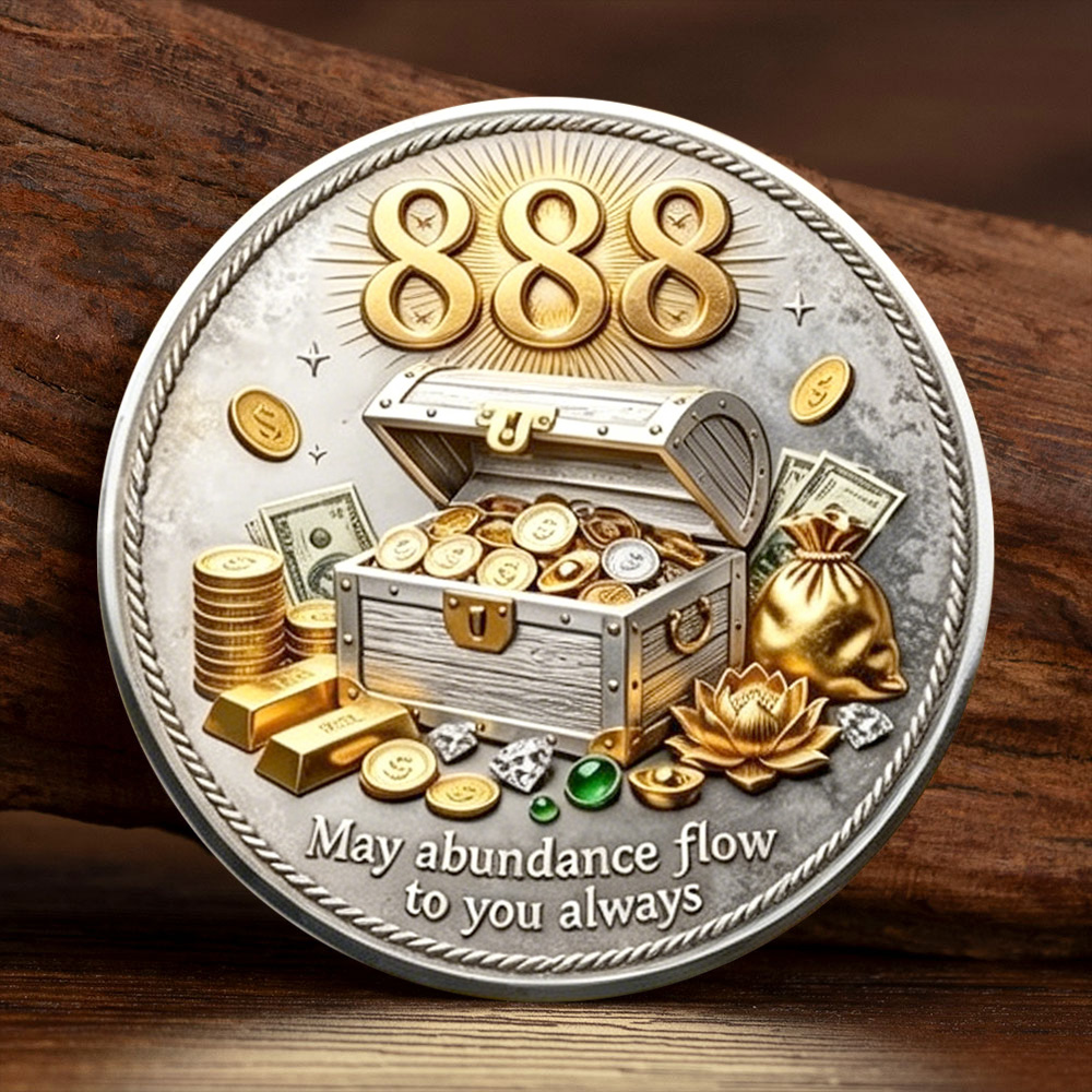 2D Gold Silver Plated 888 Ange - Token Coin Mechanism recensie en prijs