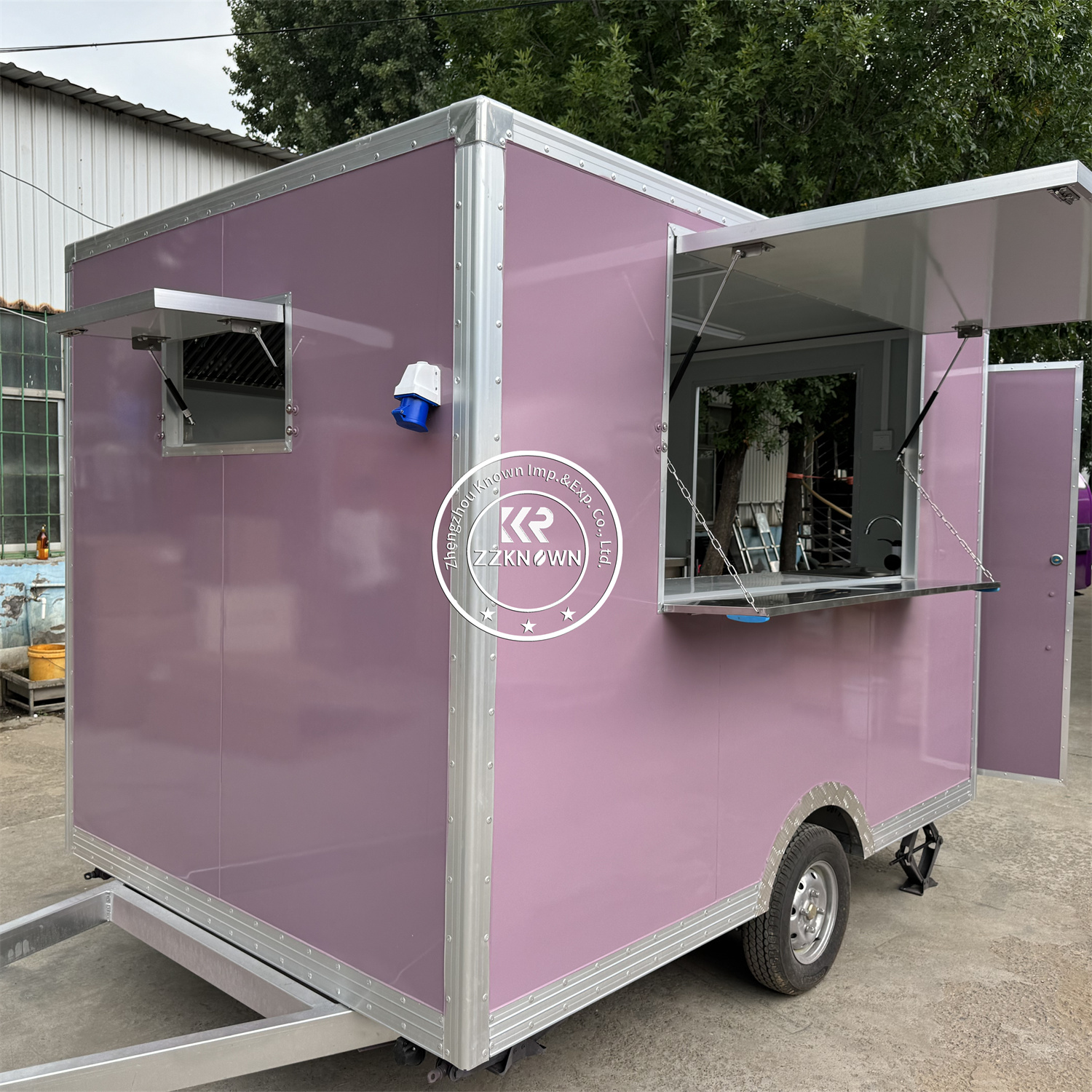 Mobile Fast Food Trailer Cart  - Hot Dog Vending Cart recensie en prijs