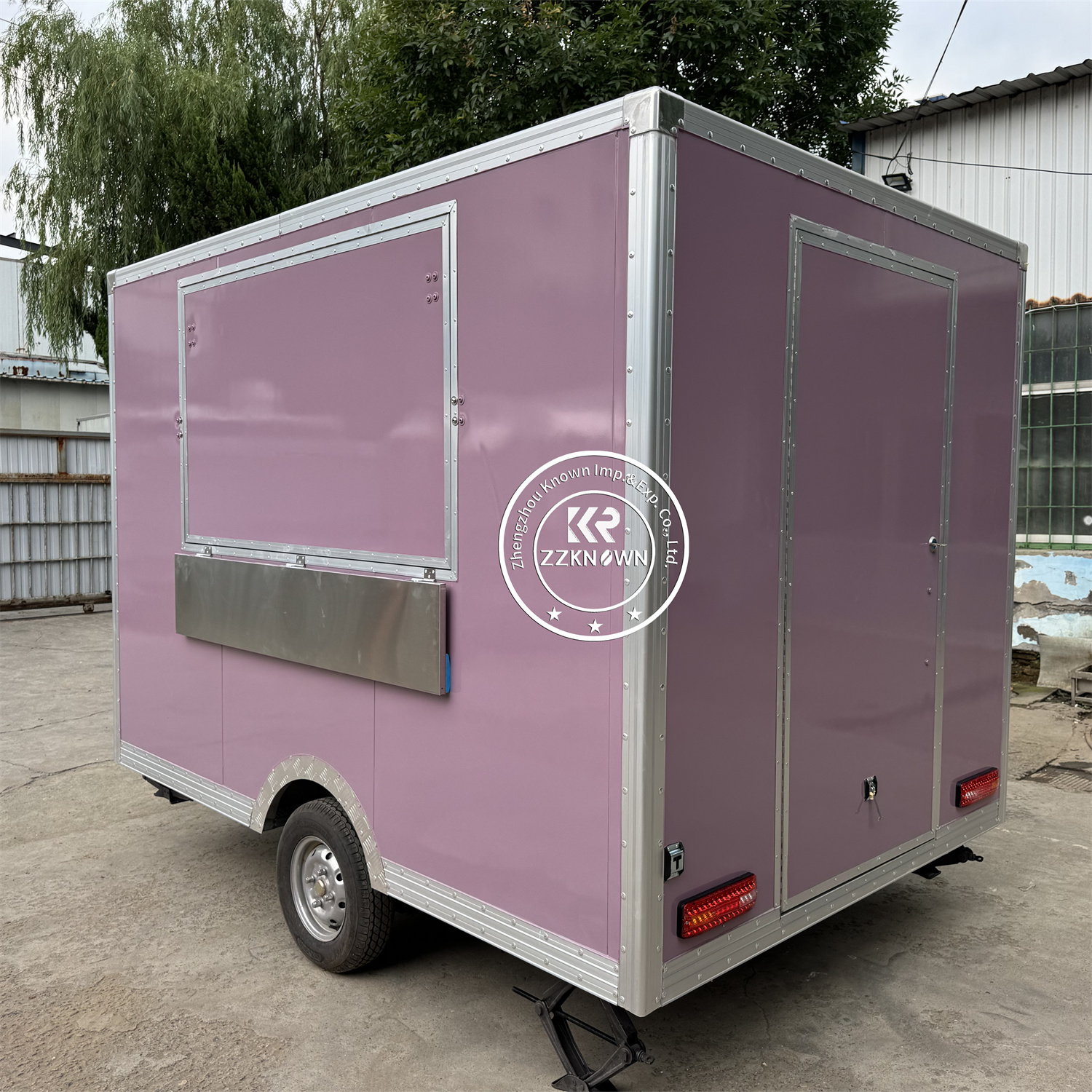 Mobile Fast Food Trailer Cart  - Hot Dog Vending Cart recensie en prijs
