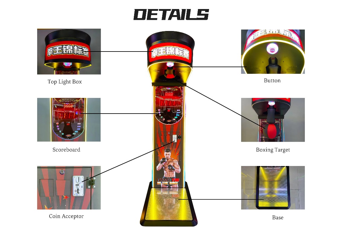 Street Amusement Coin Operated - Boxing Machine Arcade recensie en prijs
