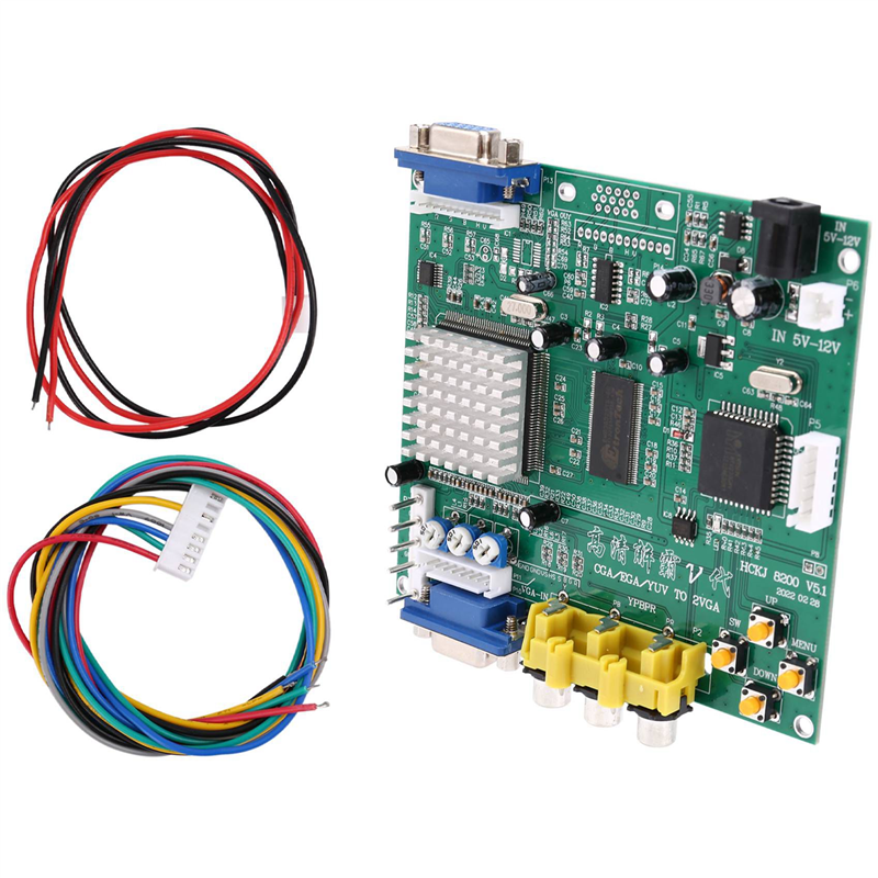 ABGN 5X GBS8200 CGA/EGA/YUV/RG - Usb Game Board Jamma recensie en prijs