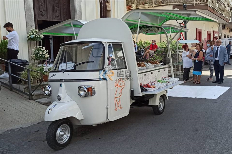 OEM Electric Tricycle Cart Fas - Hot Dog Vending Cart recensie en prijs