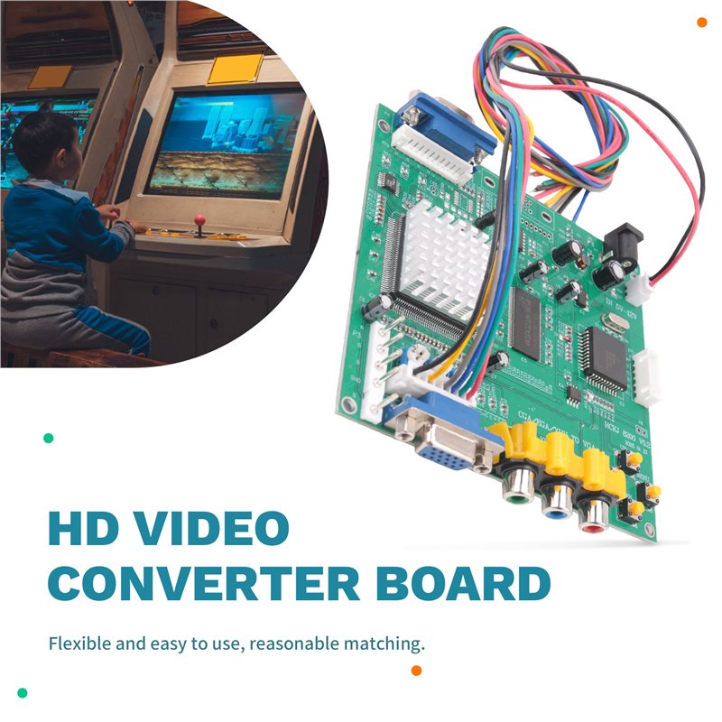 GBS8200 CGA/EGA/YUV/RGB To VGA - Usb Game Board Jamma recensie en prijs