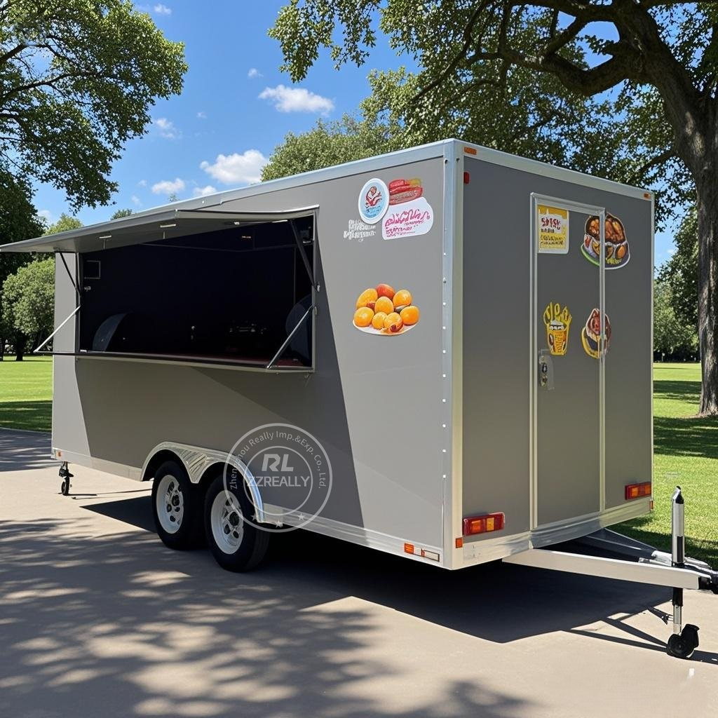 Hot Dog BBQ Trailer Snack Vend - Hot Dog Vending Cart recensie en prijs