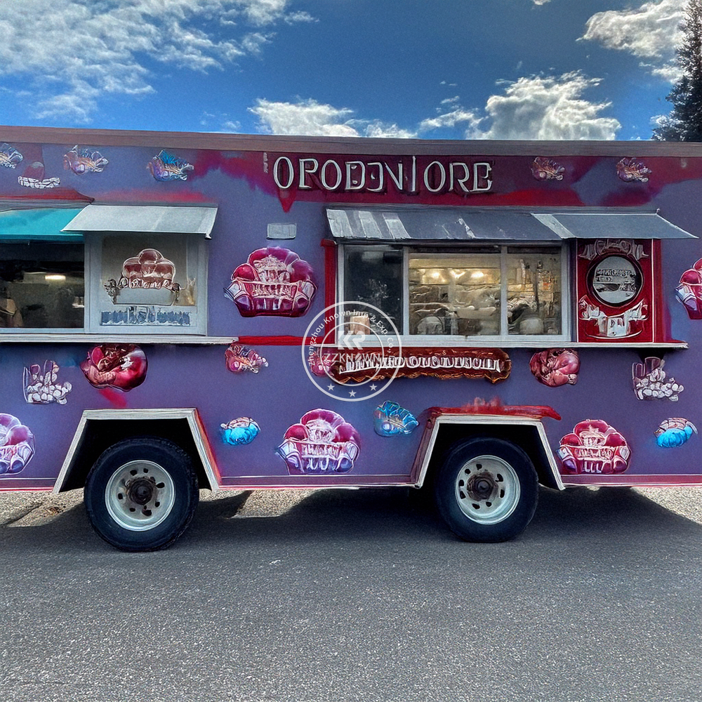 Hot Dog BBQ Trailer Snack Vend - Hot Dog Vending Cart recensie en prijs