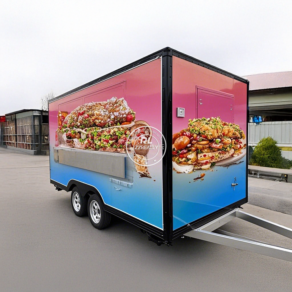 Hot Dog BBQ Trailer Snack Vend - Hot Dog Vending Cart recensie en prijs