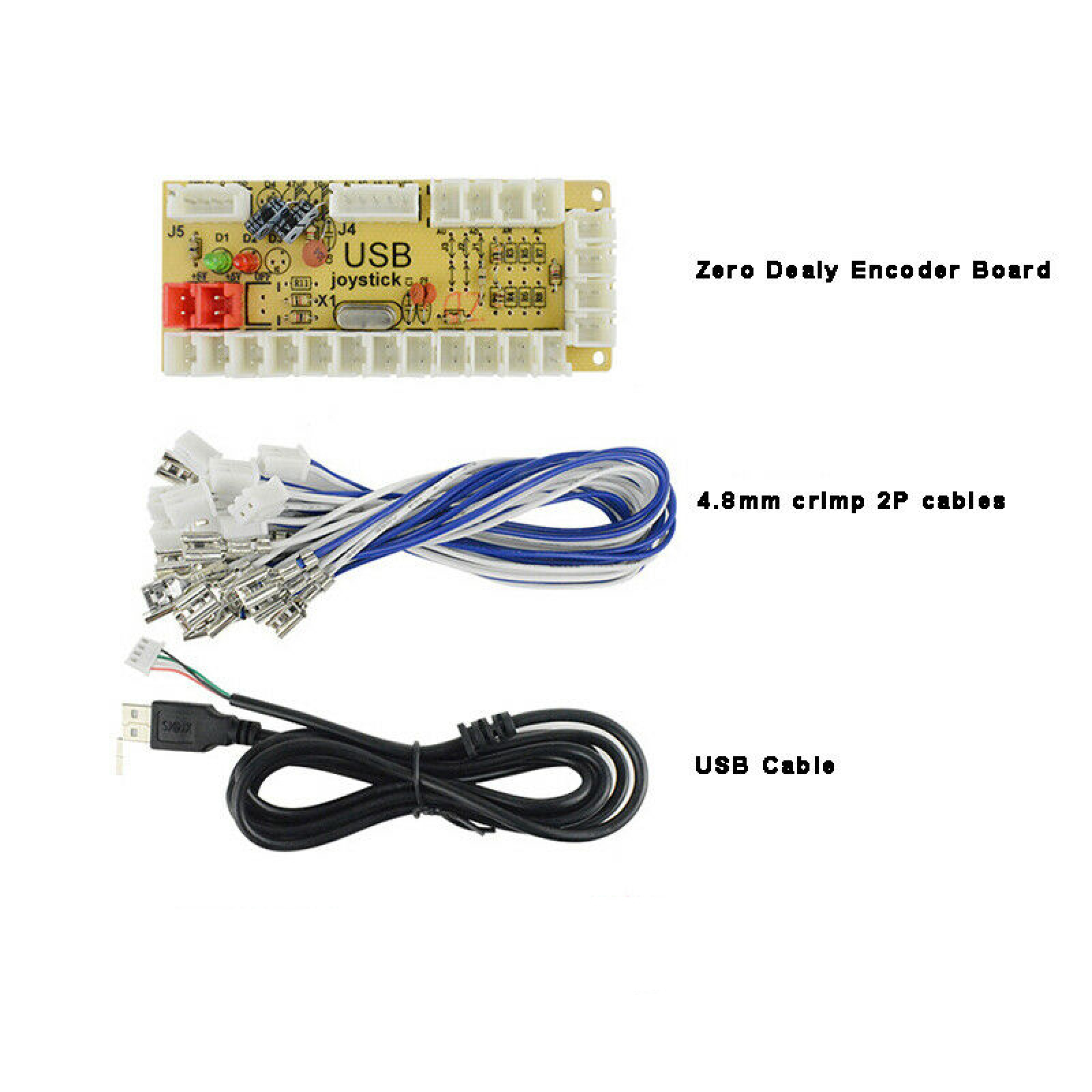 Quimat Zero Delay Arcade USB E - Usb Game Board Jamma recensie en prijs