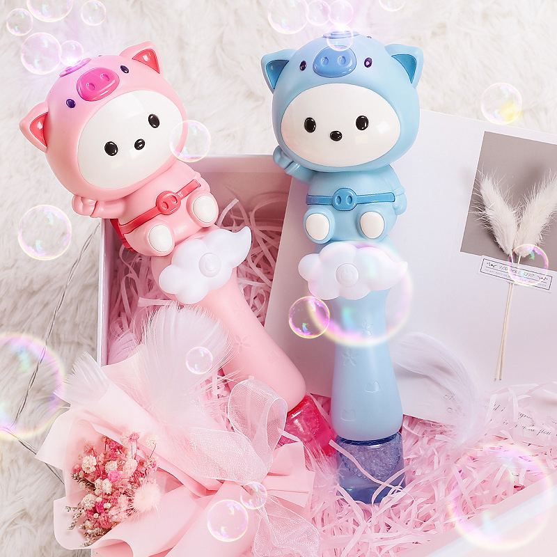 Cartoon Cute Pig Electric Bubb - Bubble Gum Machine recensie en prijs