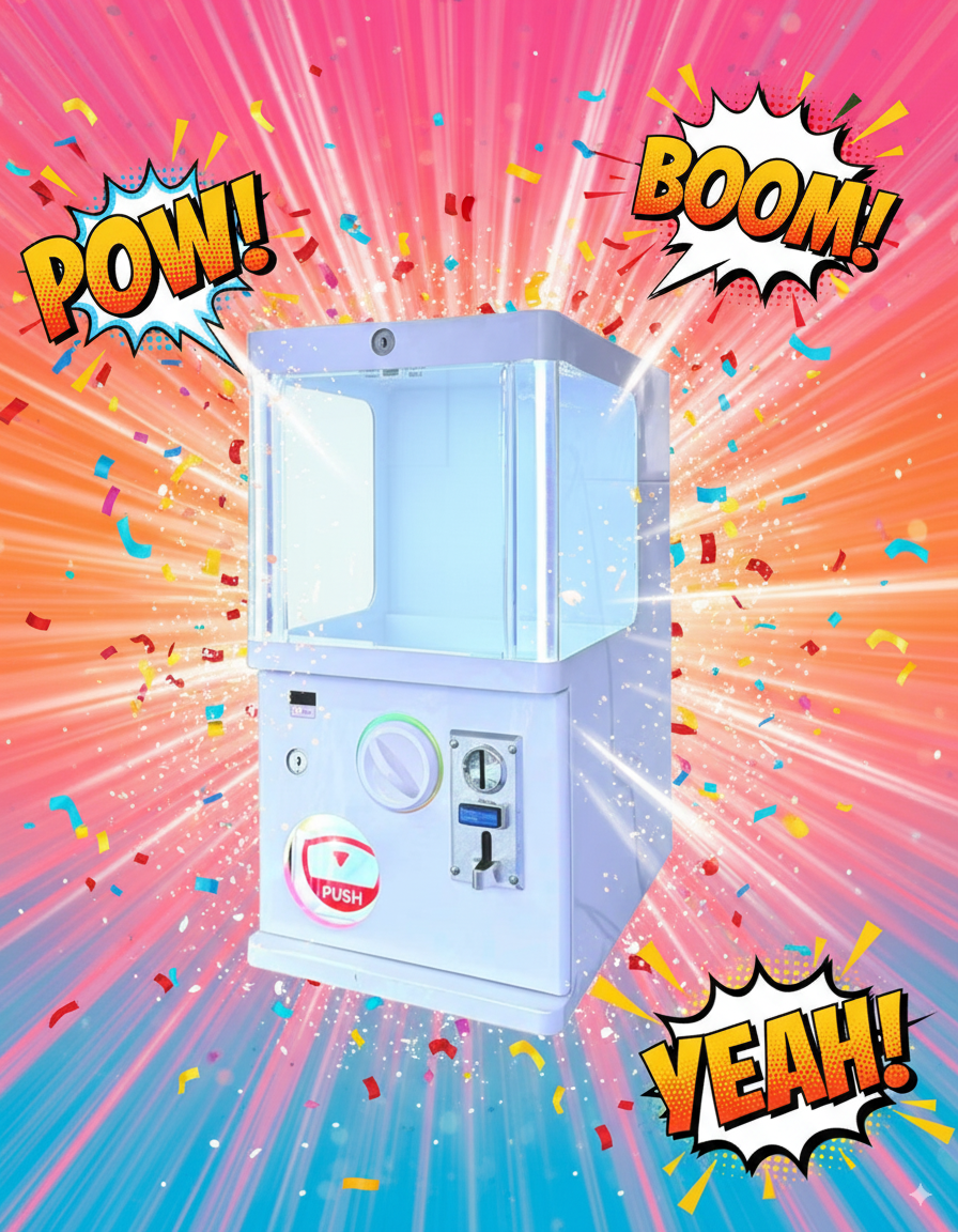 Metal Capsule Vending Machine  - Arcade Card Vending Machine recensie en prijs
