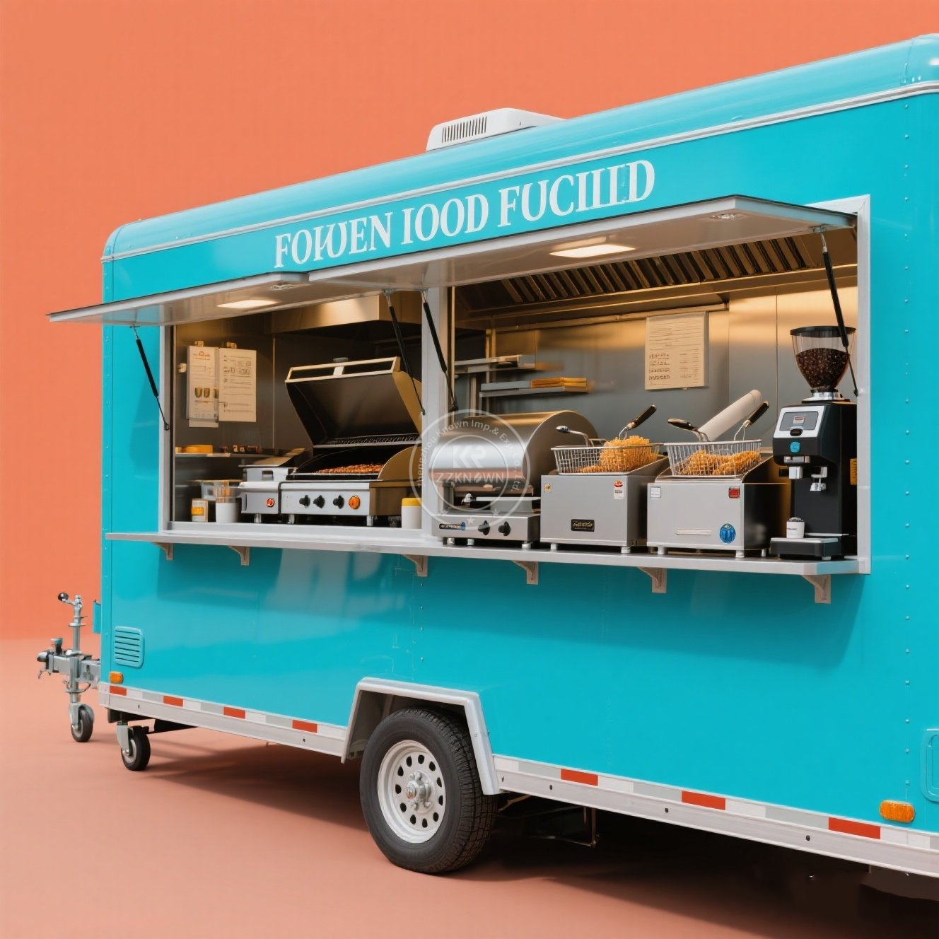 New Design Ice Cream Kiosk Fas - Hot Dog Vending Cart recensie en prijs