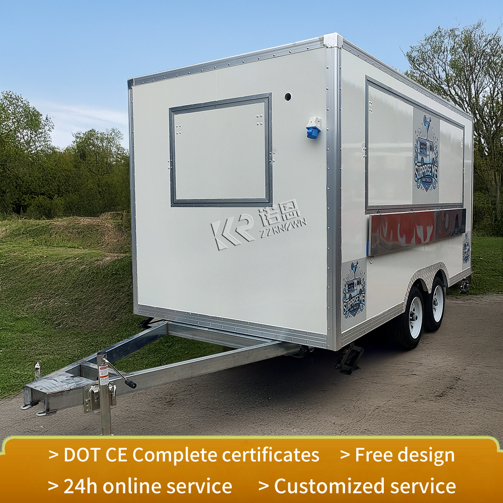 New Design Ice Cream Kiosk Fas - Hot Dog Vending Cart recensie en prijs