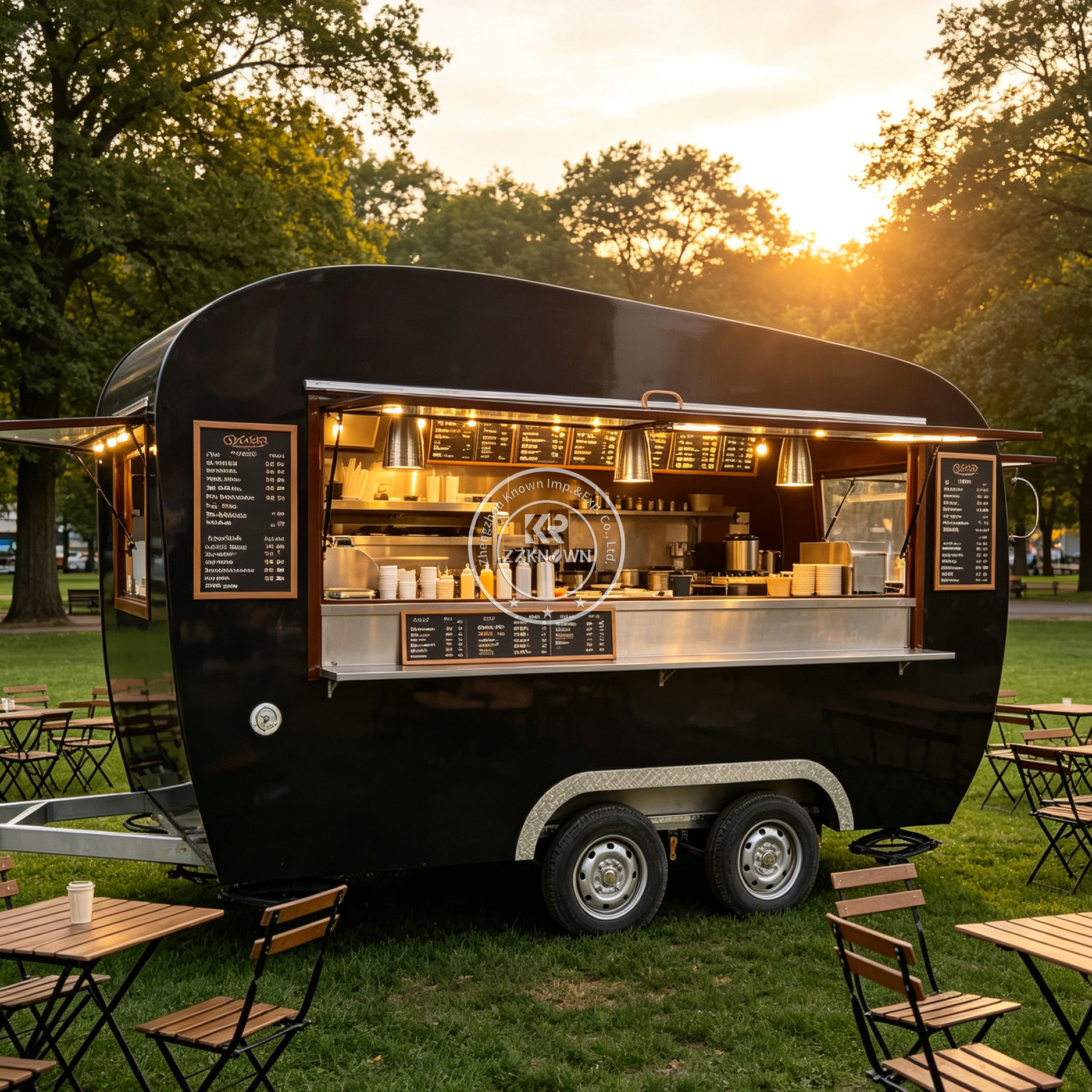 Custom Mobile Concession Food  - Hot Dog Vending Cart recensie en prijs