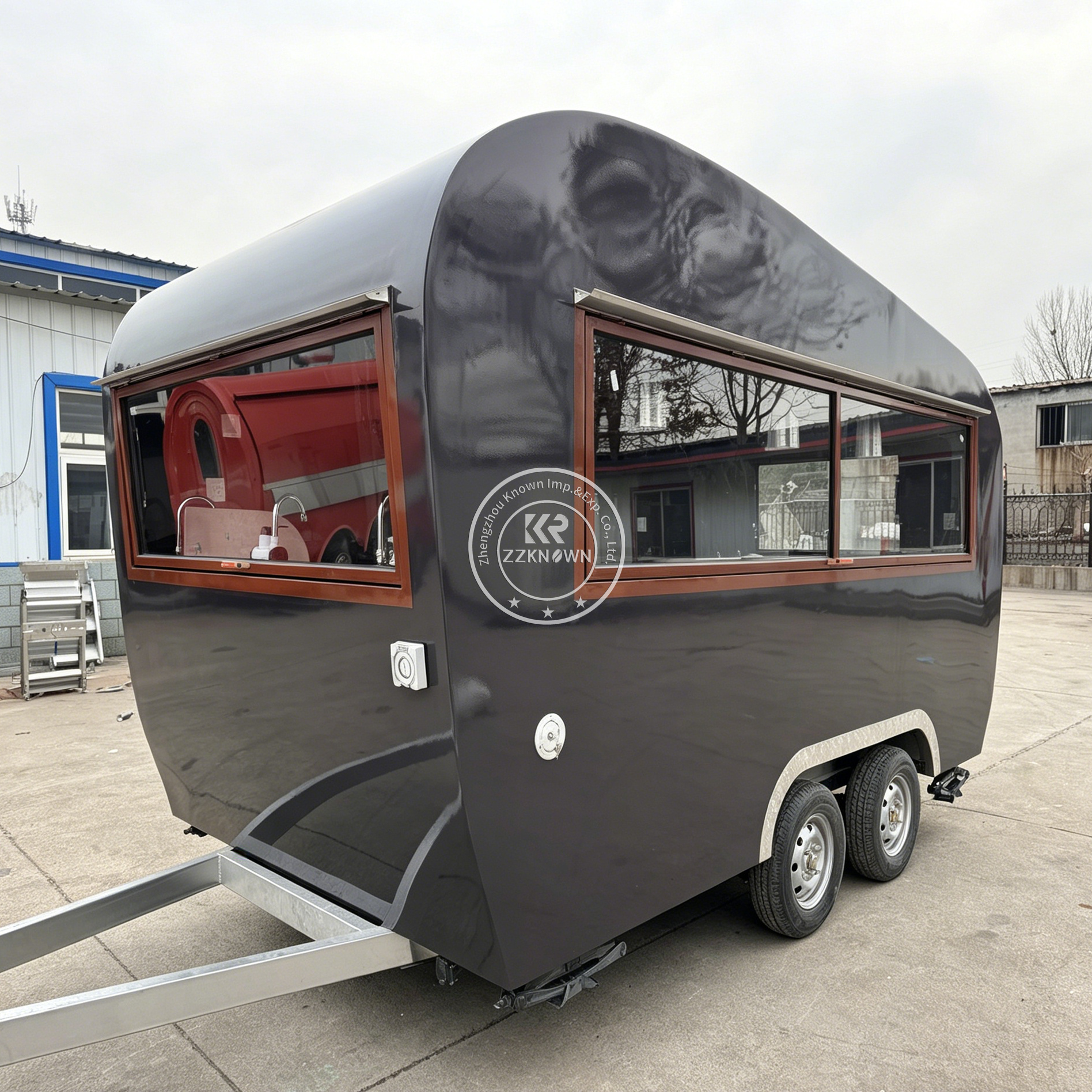 Custom Mobile Concession Food  - Hot Dog Vending Cart recensie en prijs