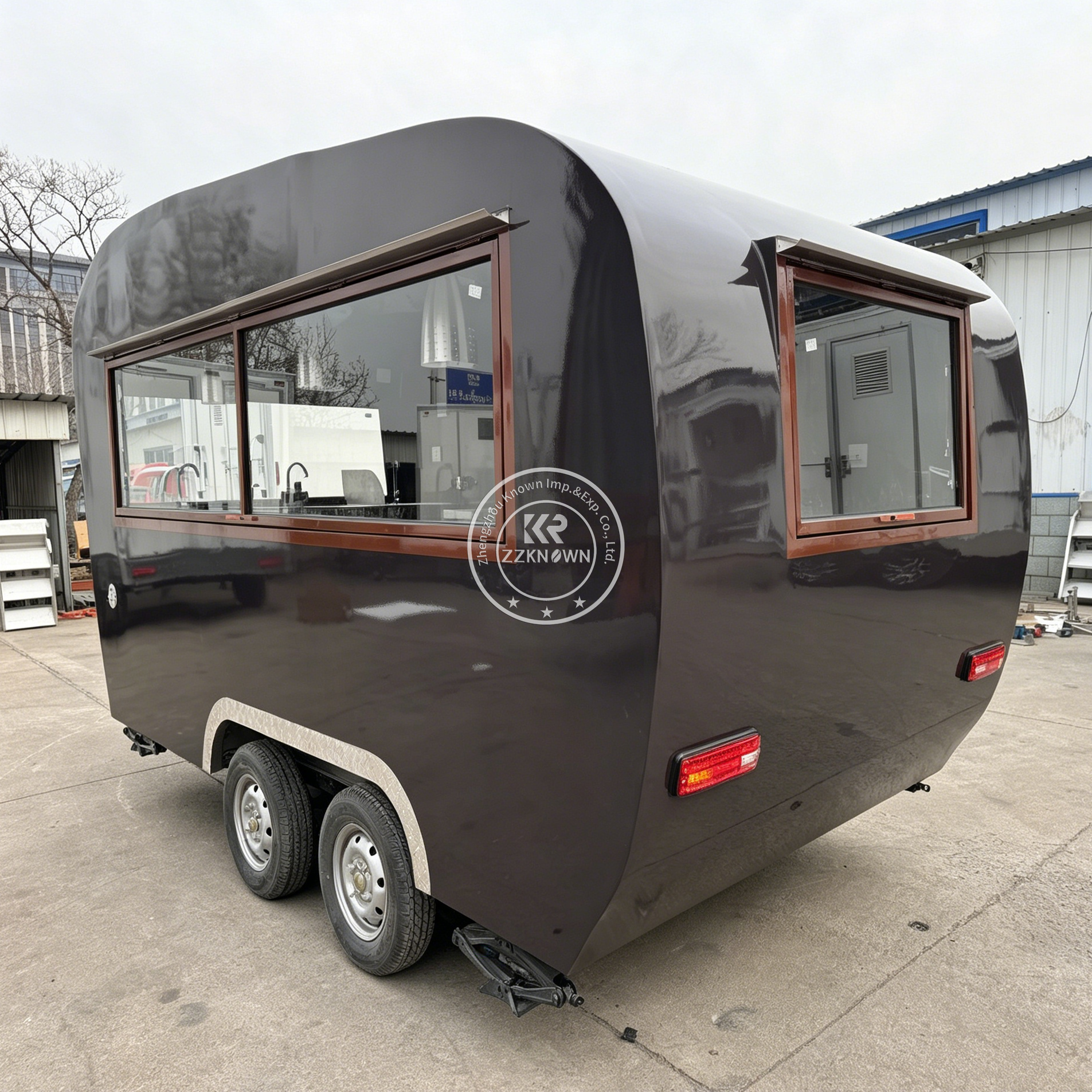 Custom Mobile Concession Food  - Hot Dog Vending Cart recensie en prijs