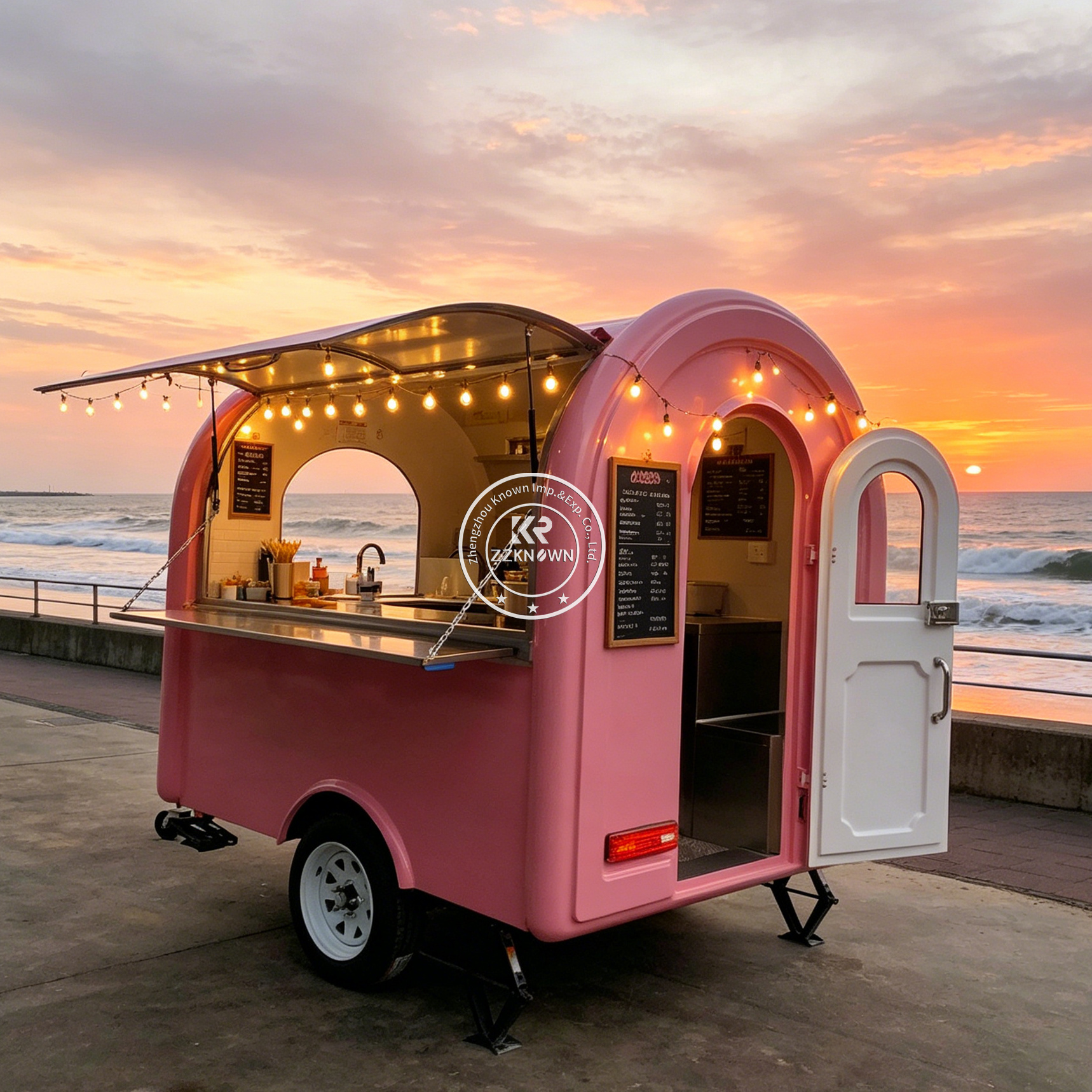 Street Mobile Food Trailer Hot - Hot Dog Vending Cart recensie en prijs
