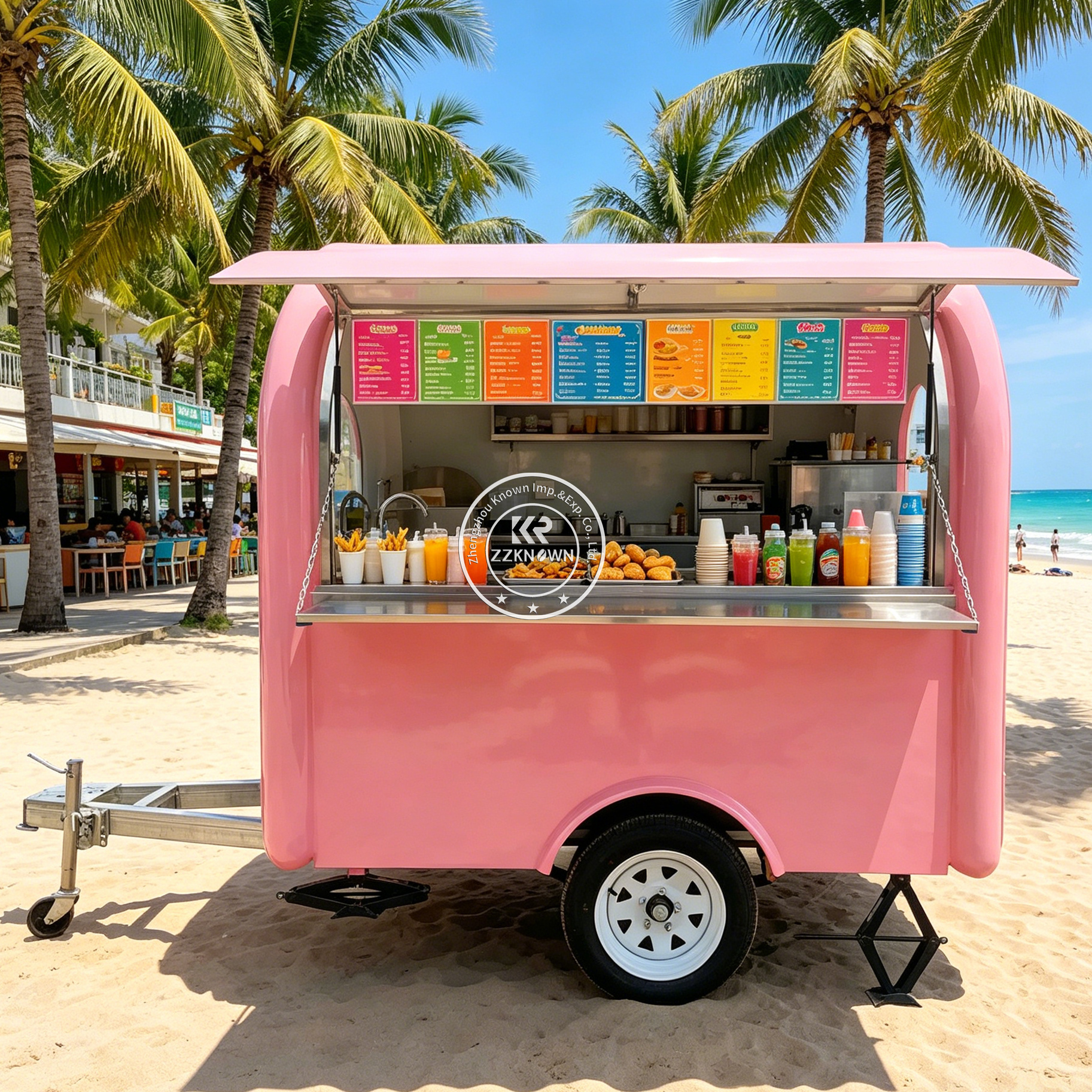 Street Mobile Food Trailer Hot - Hot Dog Vending Cart recensie en prijs