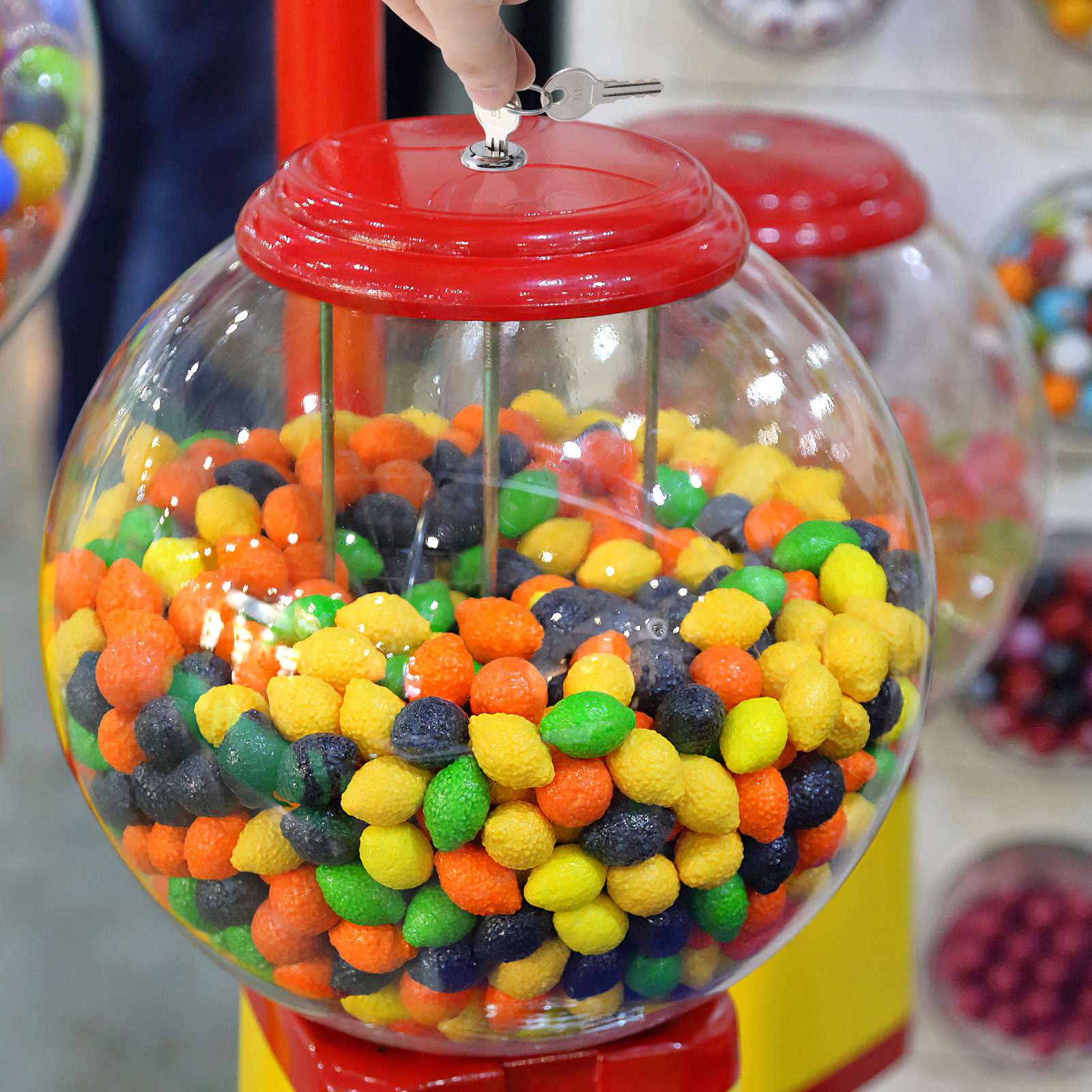 1 Set Of Vending Machine Lock  - Bubble Gum Machine recensie en prijs