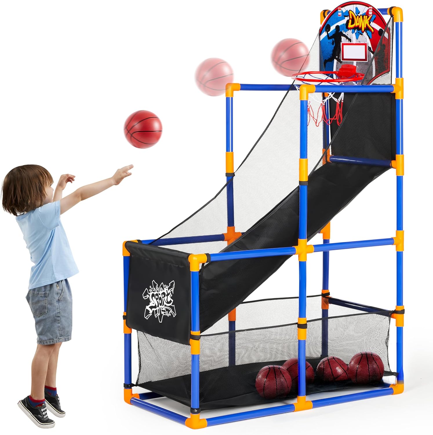Arcade Basketball Game Set wit - Arcade Games & Vending Llc recensie en prijs