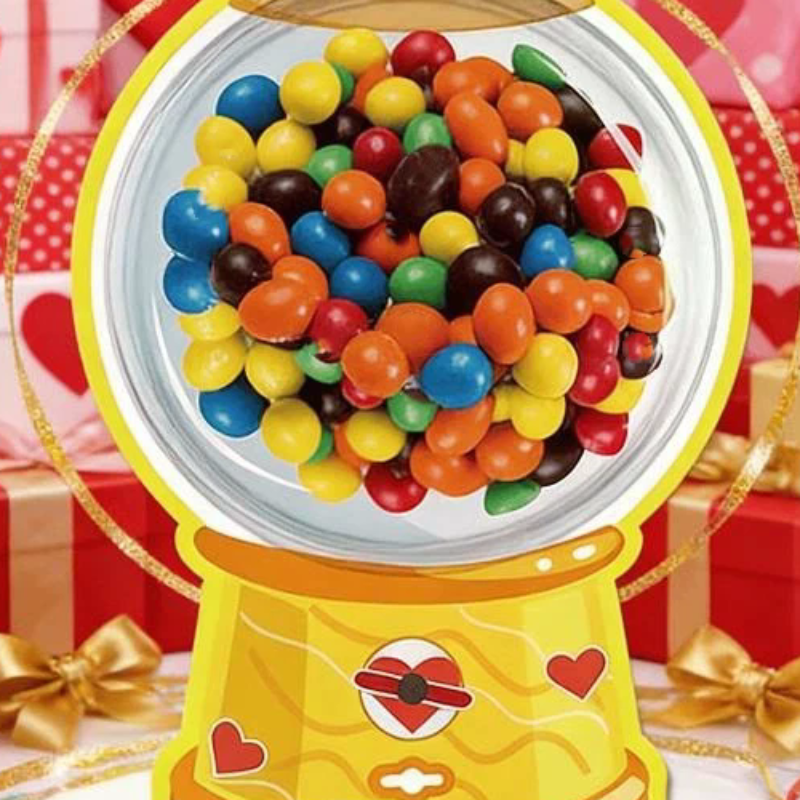 18/36 Pcs DIY Valentines Candy - Bubble Gum Machine recensie en prijs