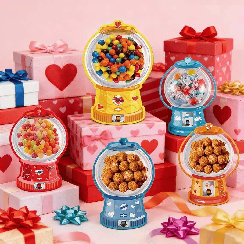 18/36 Pcs DIY Valentines Candy - Bubble Gum Machine recensie en prijs
