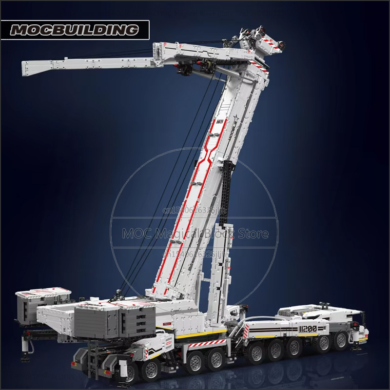 MOC Liebherr LTM 11200 Crane B - Claw Crane Machine recensie en prijs