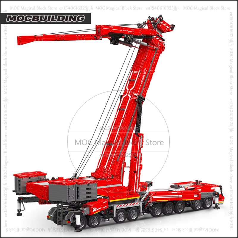 MOC Liebherr LTM 11200 Crane B - Claw Crane Machine recensie en prijs