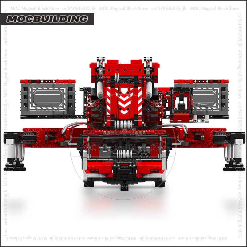 MOC Liebherr LTM 11200 Crane B - Claw Crane Machine recensie en prijs