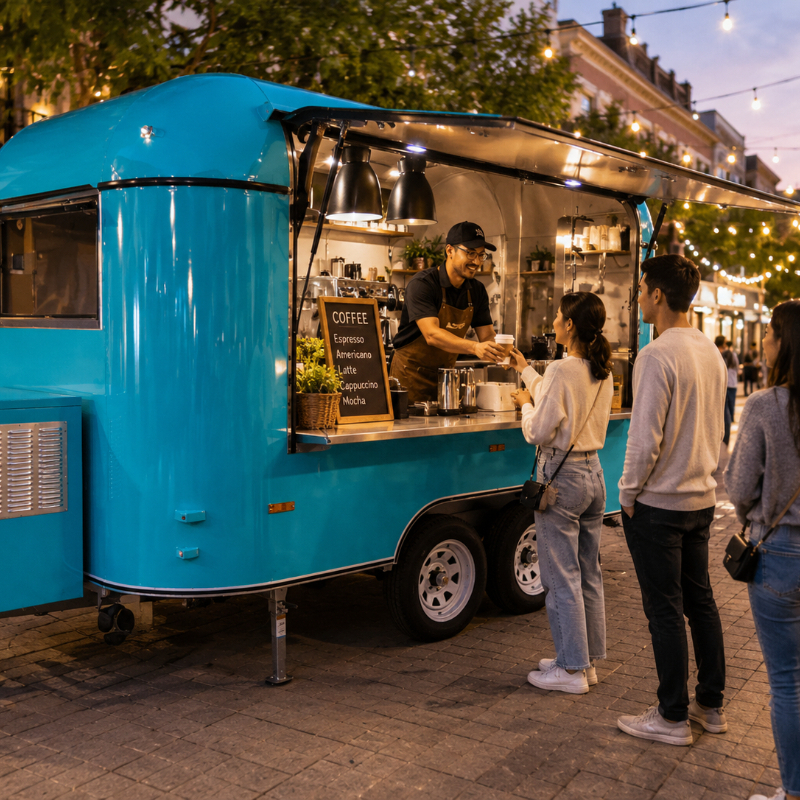 Customized Food Truck Mobile w - Hot Dog Vending Cart recensie en prijs