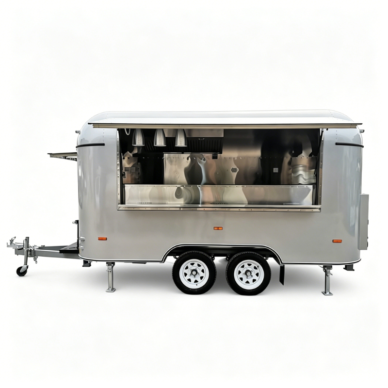 Customized Food Truck Mobile w - Hot Dog Vending Cart recensie en prijs