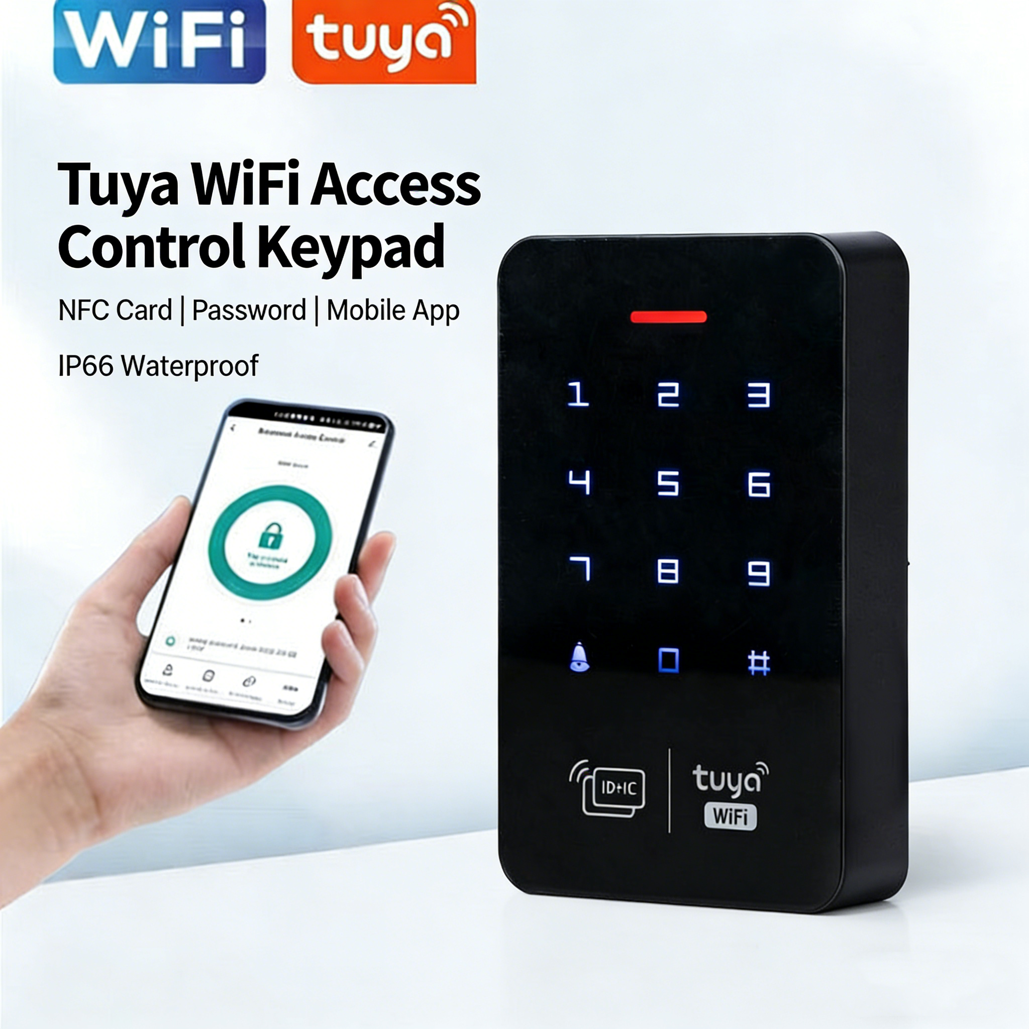 Tuya Wifi Door Access Control  - Nfc Card Reader Vending recensie en prijs