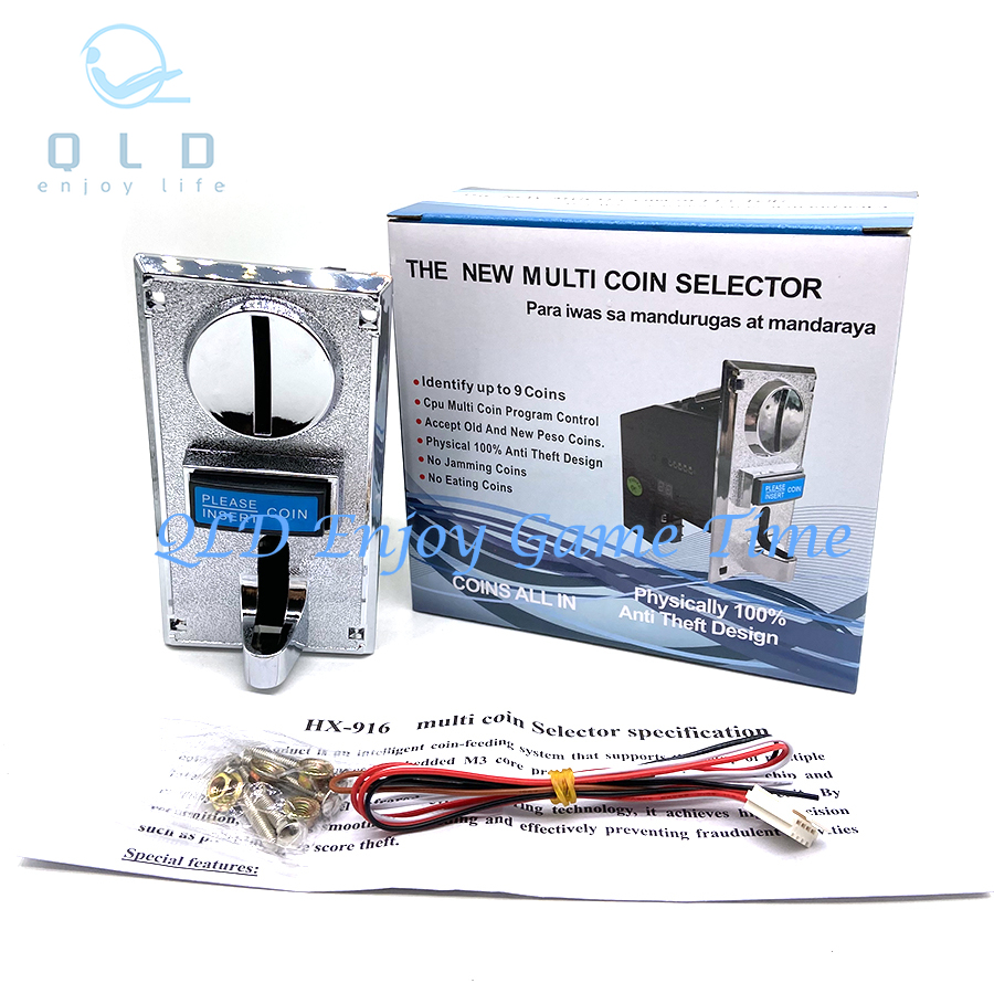 9-Type Multi Coin Acceptor 616 - Boxing Machine Arcade recensie en prijs