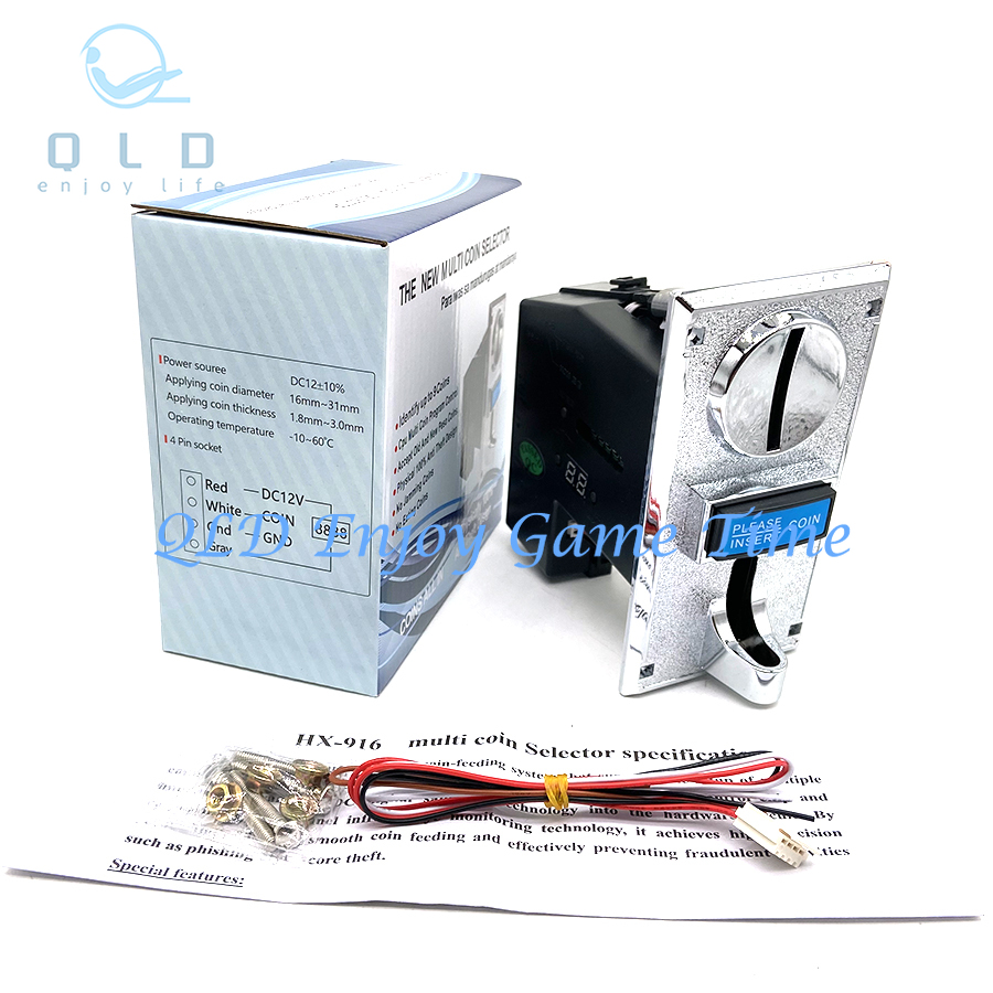 9-Type Multi Coin Acceptor 616 - Boxing Machine Arcade recensie en prijs