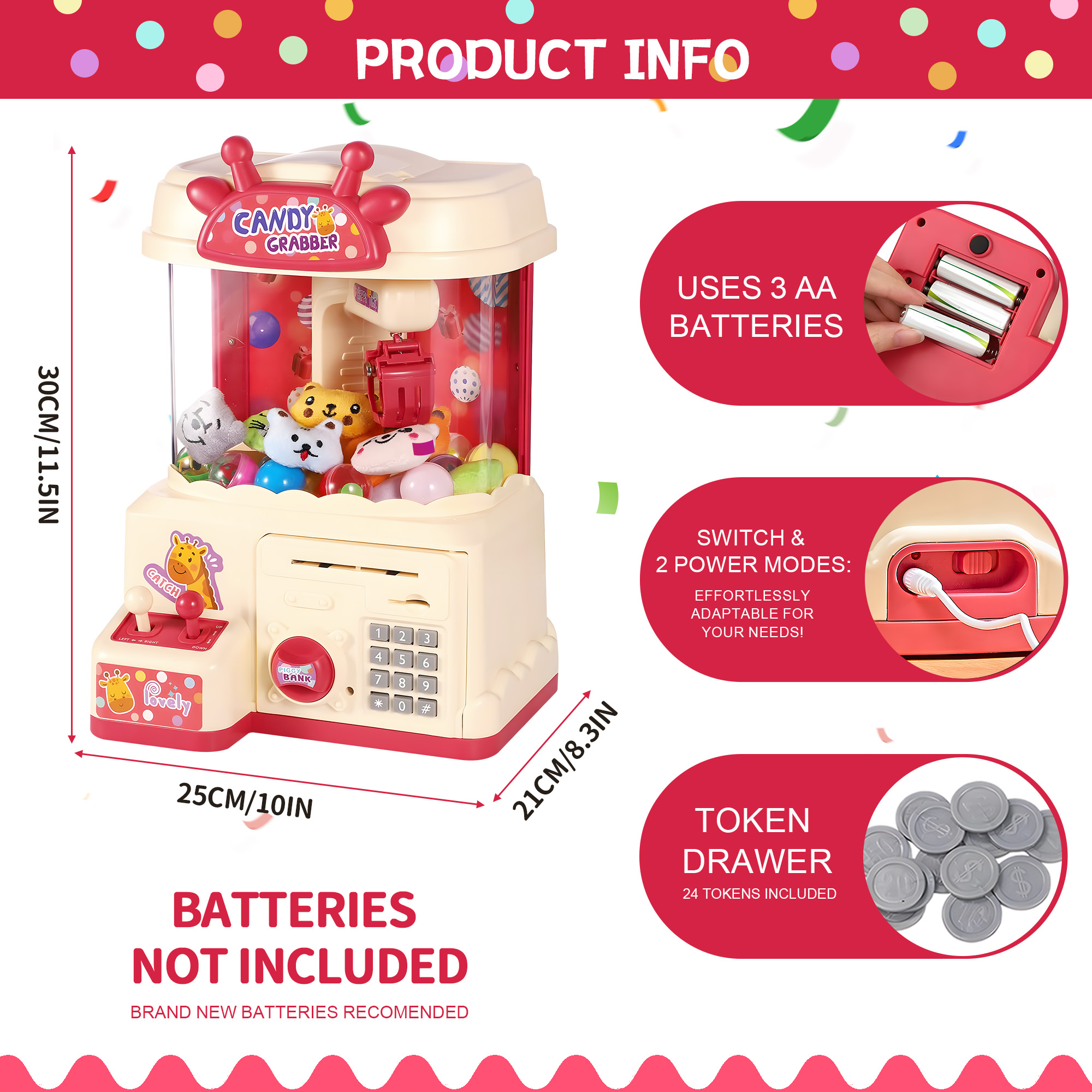 Electronic Claw Game Machine T - Claw Crane Machine recensie en prijs