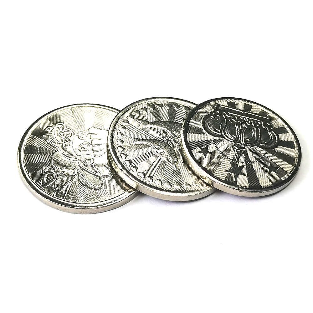 100PCS  Coins Tokens Stainless - Token Coin Mechanism recensie en prijs