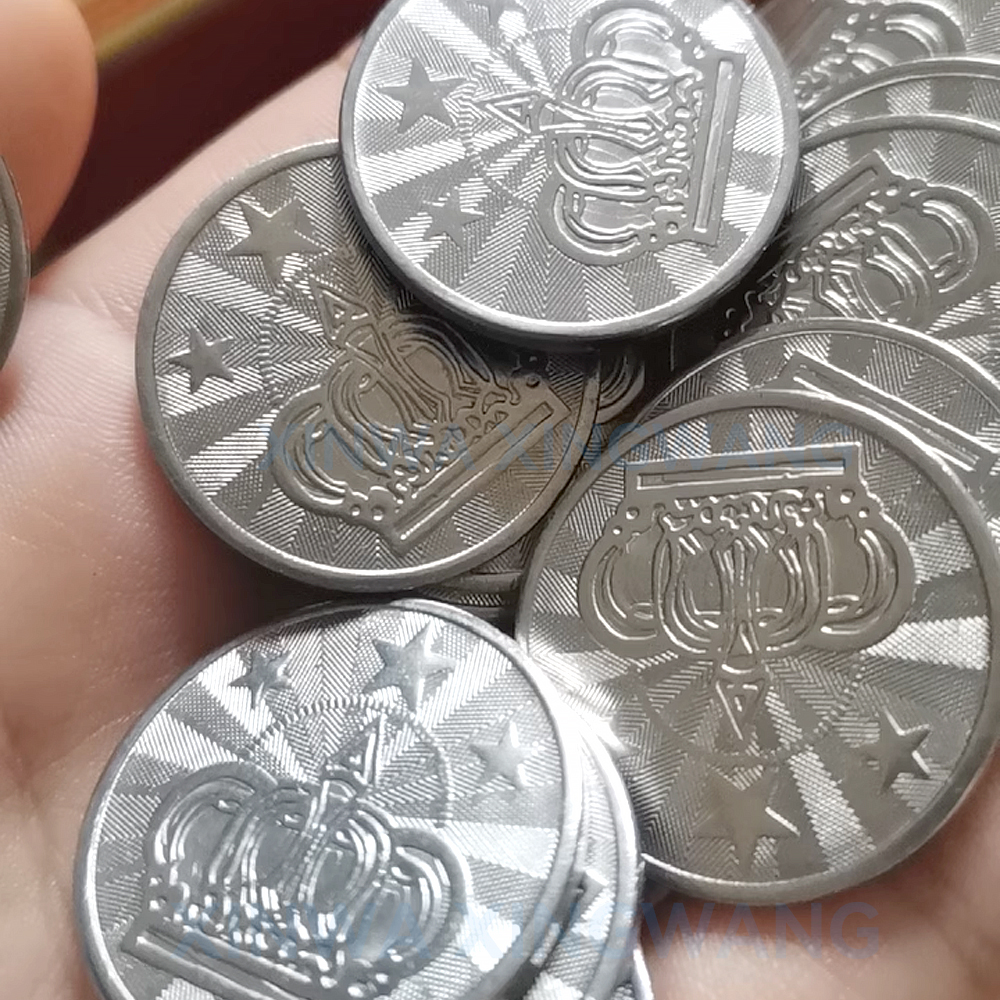 100PCS  Coins Tokens Stainless - Token Coin Mechanism recensie en prijs